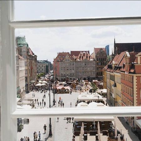 Duze Mieszkanie W Samym Rynku Wrocław Exteriör bild