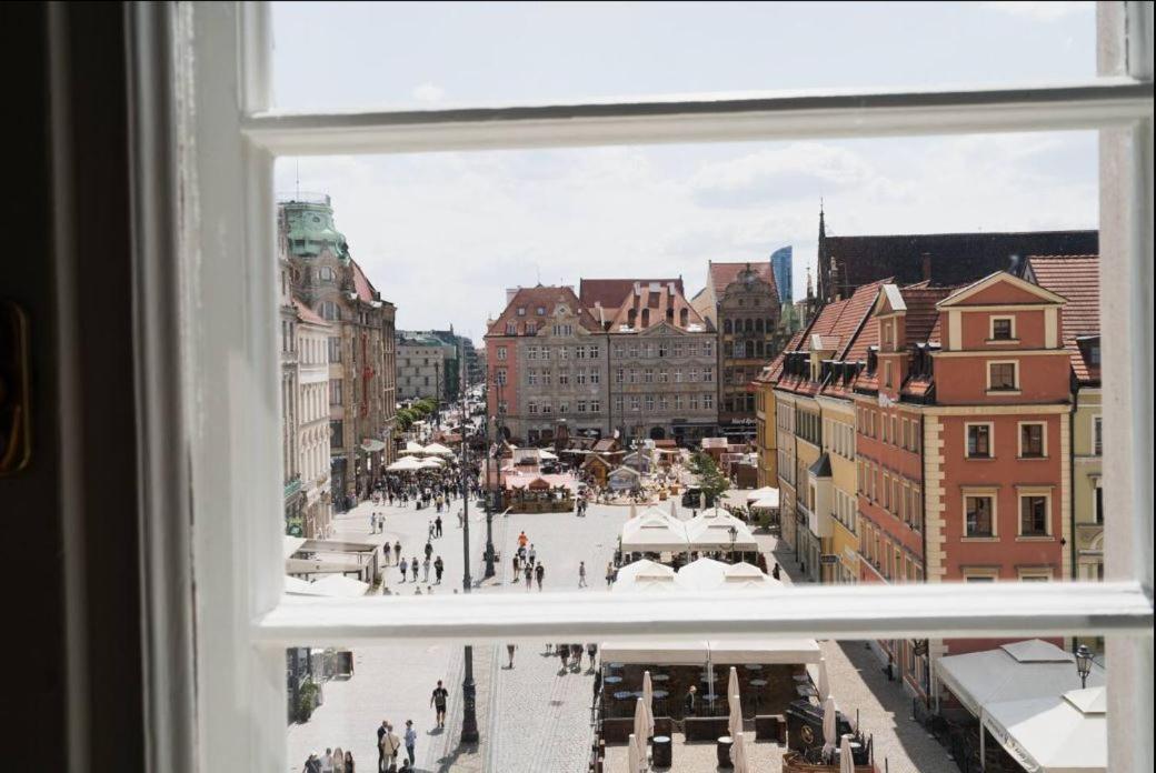 Duze Mieszkanie W Samym Rynku Wrocław Exteriör bild